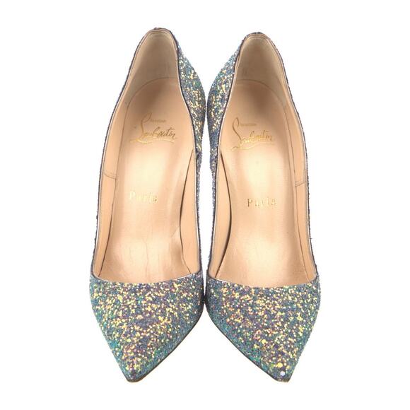 ❤️Christian Louboutin Glitter So Kate Pumps❤️ - Picture 3 of 5